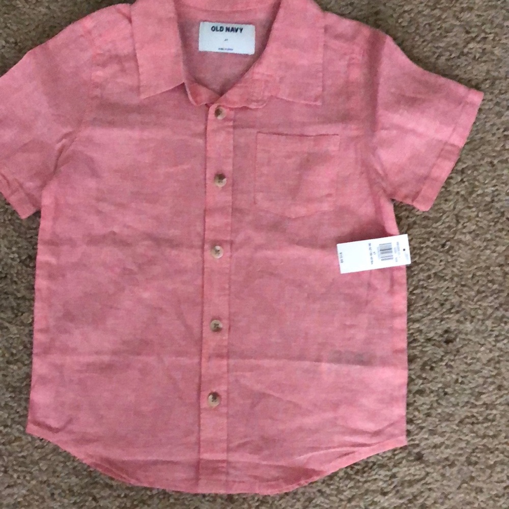 Toddler button up